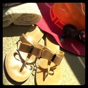 Michael Kors Creme Bow sandals